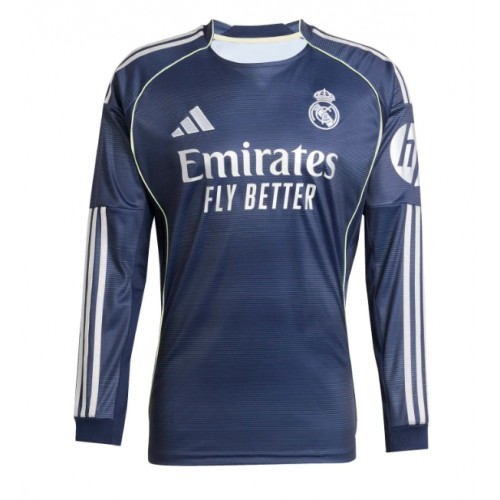 Real Madrid Gostujuci Dres 2025-26 Dugi Rukav